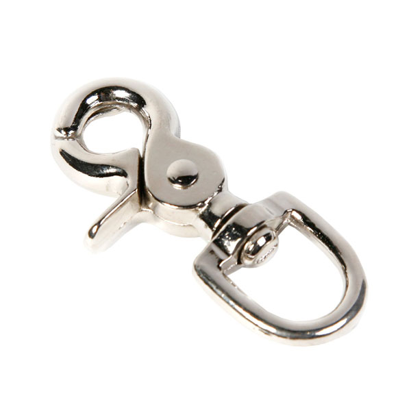 Details about   Steel Outdoor Metal Swivel Trigger Snap Hook Split Ring  Key Chain Ring 