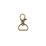 Bronze swivel lobster claw clasp for bags