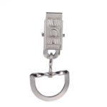 KJ043 Metal heavy duty bulldog clips for lanyards suppliers