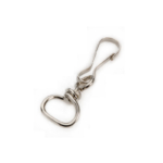 KJ024 Custom metal swivel id reel clip clasps wholesale