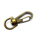 10mm solid brass snap hook for bags