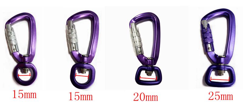 aluminium carabiner