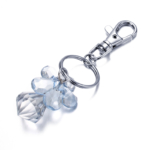 Homemade crystal glass beaded keyrings