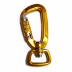 Brass swivel dog leash snap gate carabiner hook suppliers
