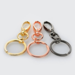 25mm brass split ring key ring wholesale