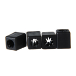 Plastic removable drawstring lock slide for wristband