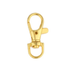 KJ080 Gold swivel lobster clasp hook for purses wholesale