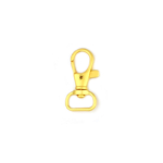 KJ084 Small gold swivel double lanyard hooks china factory