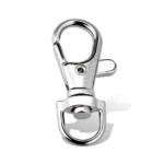 KJ080 Wholesale silver plated lobster swivel clasps for bags