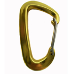 Engraved d shaped carabiner for hammock wholesale