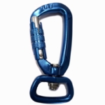 Strongest blue dog leash carabiner with lock factory
