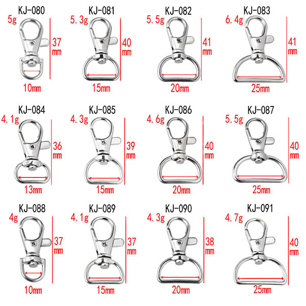 swivel hooks for bags