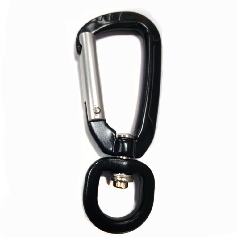 strong carabiner 15 mm black strong carabiner swivel for dog leash