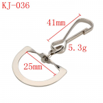 KJ036 1 inch neck lanyard metal clip swivel hook manufacturer