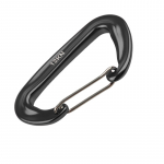 Carabiner wire gate load rating to 12 KN for hammock