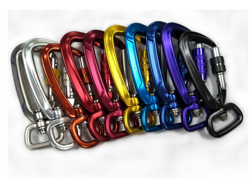 any color plate carabiner