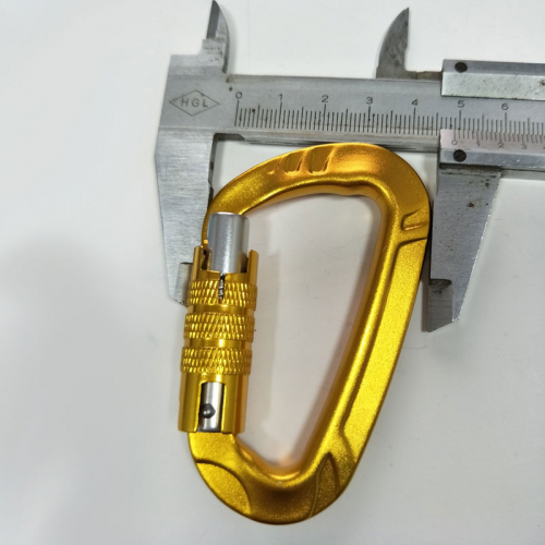 Lightweight aluminium cheap locking carabiners in bulk