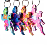 Cheap custom cool keychain lizard beer bottle openers for sale