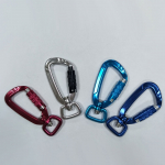 Durable anodic oxidation alu karabiners for dog leashes