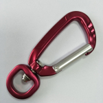 15MM aluminum friendly carabiner for dog seat belt