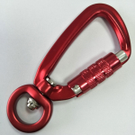 15MM high tensile hooks locking carabiner for pet strap