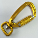20MM safety locking carabiner swivel eye for dog accessories