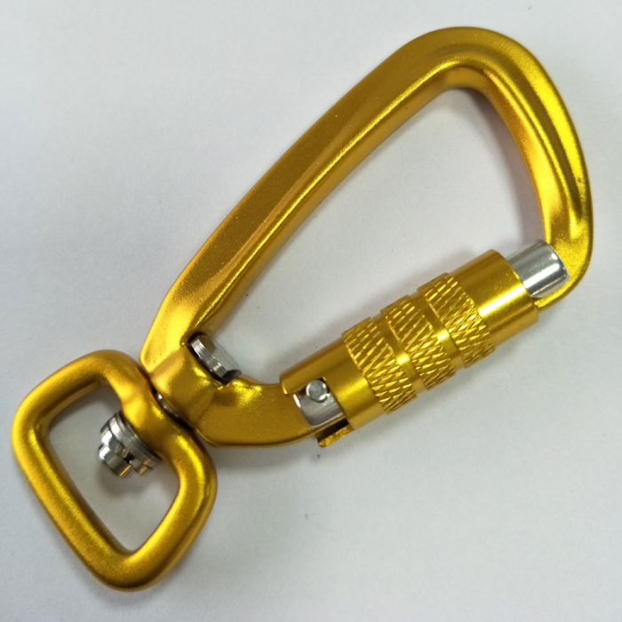 safety locking carabiner