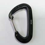 China cheap 80mm carabiner d shape for wholesales