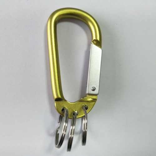 aluminium carabiner keychain