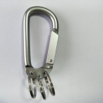 customized color aluminum carabiner key ring suppliers
