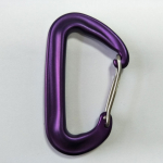 wholesale lot aluminum d shaped carabiner for hammocks