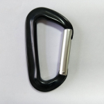 black aluminum straight gate carainber hook supplier