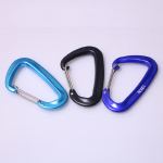 12kn 7075 rock rated strong carabiner for hiking, outdoor camping