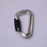 Wholesale silver auto-lock D shaped hammock carabiners canada