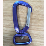 shopping for dog accessories - purple dog lead carabiner