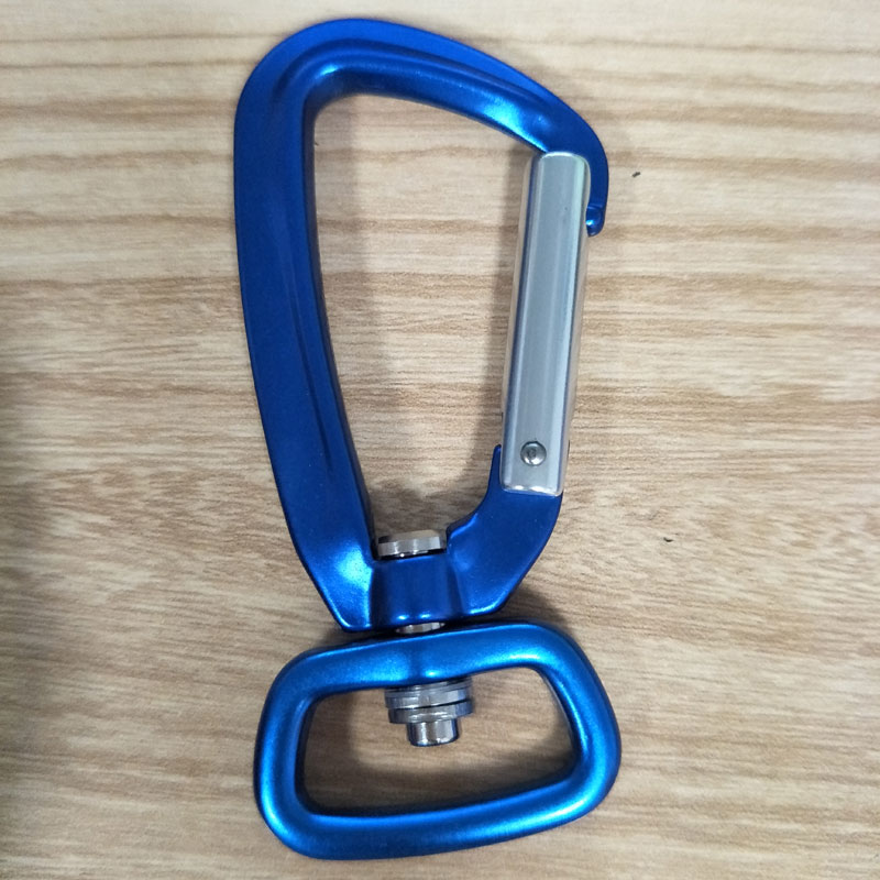 bent swivel carabiner