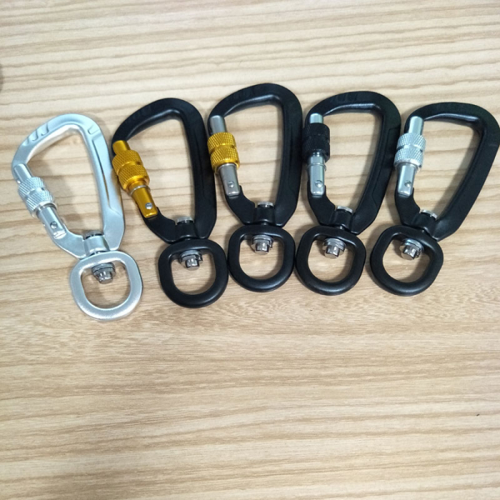 colourful carabiner