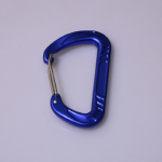 10kn blue aluminum wiregate carabiners for hammocks swing
