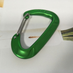 10kn / 1000kg green anodized camping karabiner manufacturer