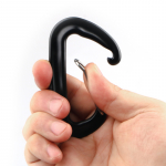 Hammock aluminum carabiner clip-Improved Durable Spring-Loaded Gate Aluminum D Ring Carabiners Clip Hooks for Camping,Fishing and  Hiking