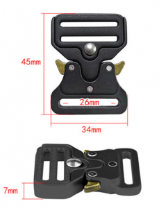 Heavy Duty Metal Tactical Belt Buckle