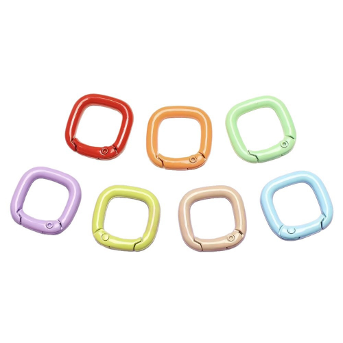 Square-shaped spring rings